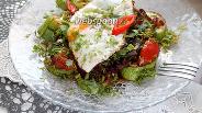 Фото рецепта Тёплый салат с молодым кабачком 