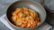 Фото рецепта Тушёная капуста с рисом в мультиварке 
