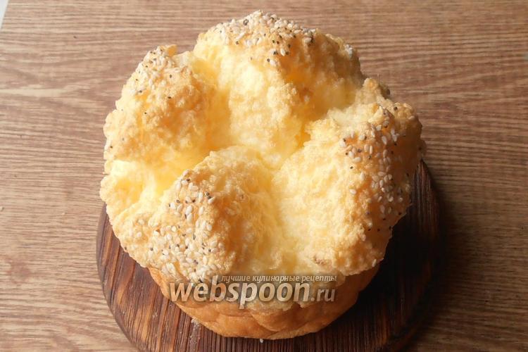 Фото Кето хлеб из яиц с сыром