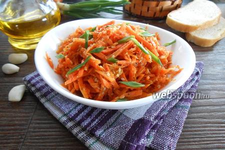 Фото рецепта Морковь по-корейски с кунжутом