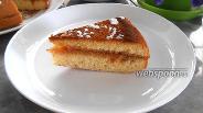 Фото рецепта Бисквитный пирог из кукурузной муки в мультиварке