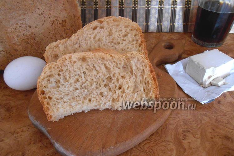 Фото Хлеб на квасе в хлебопечке 