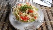 Фото рецепта Овощной салат с бальзамическим соусом