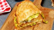 Фото рецепта Горячие сэндвичи для завтрака и перекуса. Видео