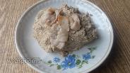 Фото рецепта Начинка из куриной печени, яиц и бекона