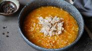 Фото рецепта Куриный суп с булгуром и чечевицей 