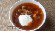 Фото рецепта Низкоуглеводный свекольный суп