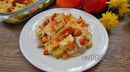 Фото рецепта Свинина с кабачками и картошкой в духовке 