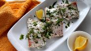 Фото рецепта Филе лосося маринованное в йогурте