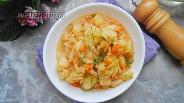 Фото рецепта Рагу с кабачками капустой и картофелем 