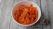 Фото рецепта Низкоуглеводная морковка по-корейски