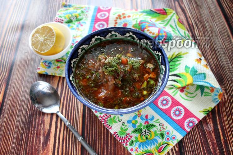 Фото Томатный суп по-кавказски