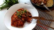 Фото рецепта Эскалопы из курицы в грибном соусе