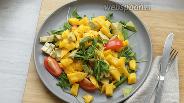 Фото рецепта Салат с манго и авокадо