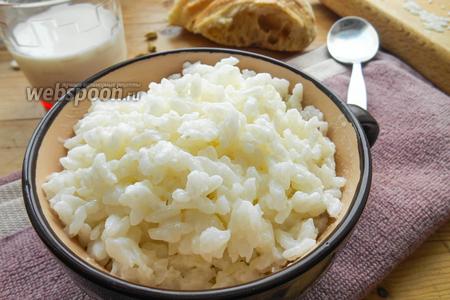 Фото рецепта Молочная рисовая каша с кардамоном