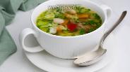 Фото рецепта Овощной суп на говяжьем бульоне