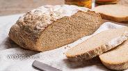 Фото рецепта Пшеничный хлеб с кукурузной крупой на закваске