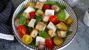 Фото рецепта Хрустящие баклажаны с томатами и Фетой 