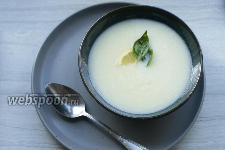 Фото Лимонный холодный суп