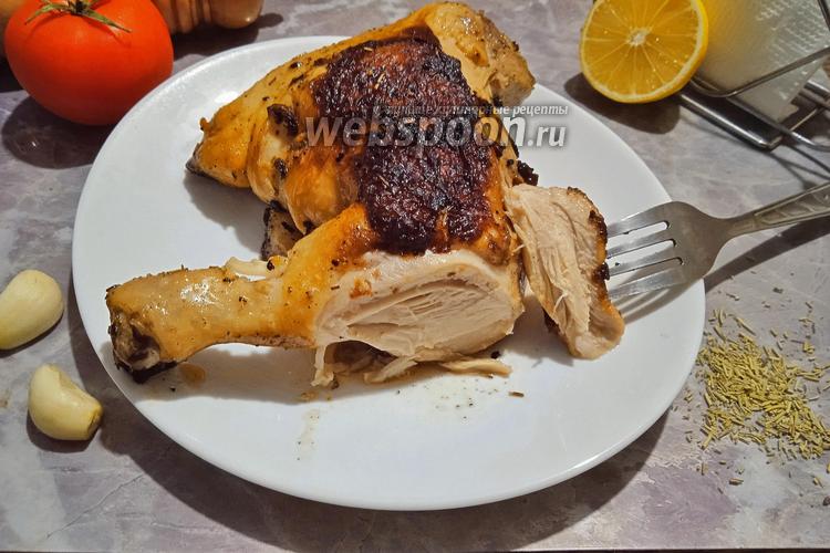 Фото Куриные окорочка с розмарином жареные на сковороде 