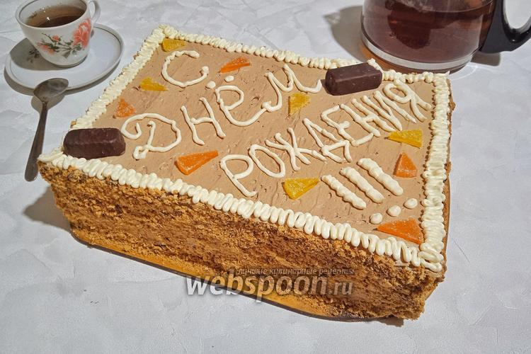 Фото Киевский торт с грецкими орехам