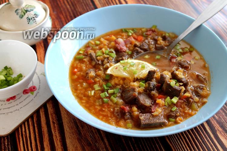 Чечевичный суп с мясом – пошаговый рецепт приготовления с фото