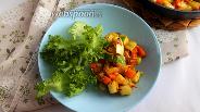 Фото рецепта Гарнир из зимних овощей на сковороде