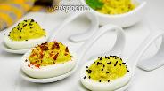 Фото рецепта Закуска из яиц с каперсами
