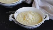 Фото рецепта Пшённая каша с сыром на растительном молоке 